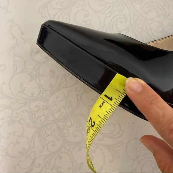 NWOB Nine West Danca Patent Leather Pointed Toe Stiletto Heels Size 8M - Picture 12 of 12